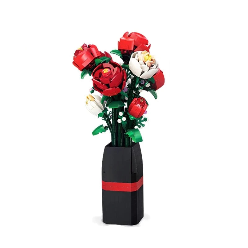 Bloc de Construction Fleur <br> Vase