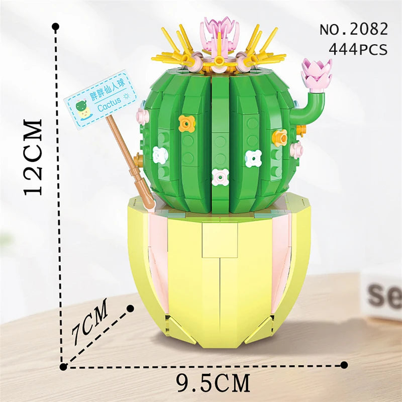 Bloc de Construction Plante <br> Cactus