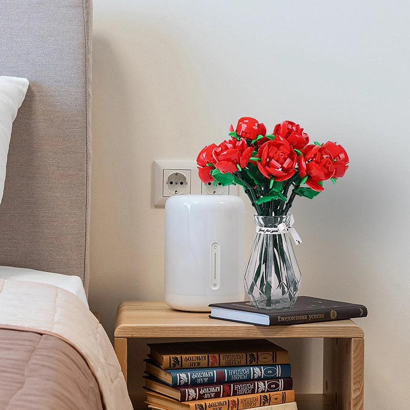 Bloc de Construction Fleur <br> Bouquet De Rose