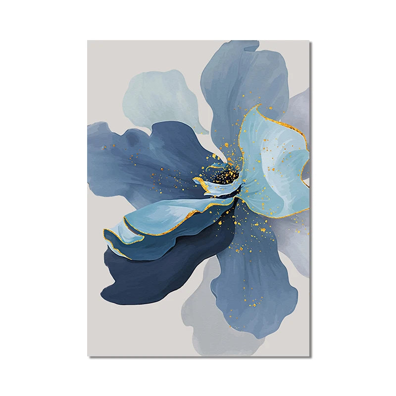 Tableau contemporain Prada in Flowers (1 Part) Vertical - Fleurs - Tableaux