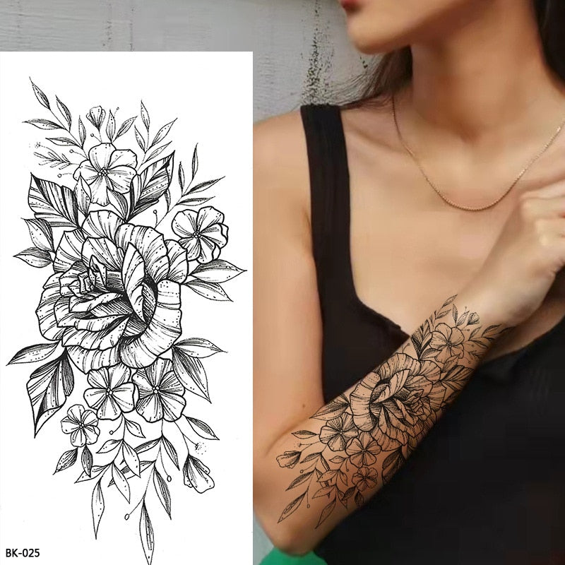 Flower Tattoo Forearm  Paradise plant – Plante Paradise