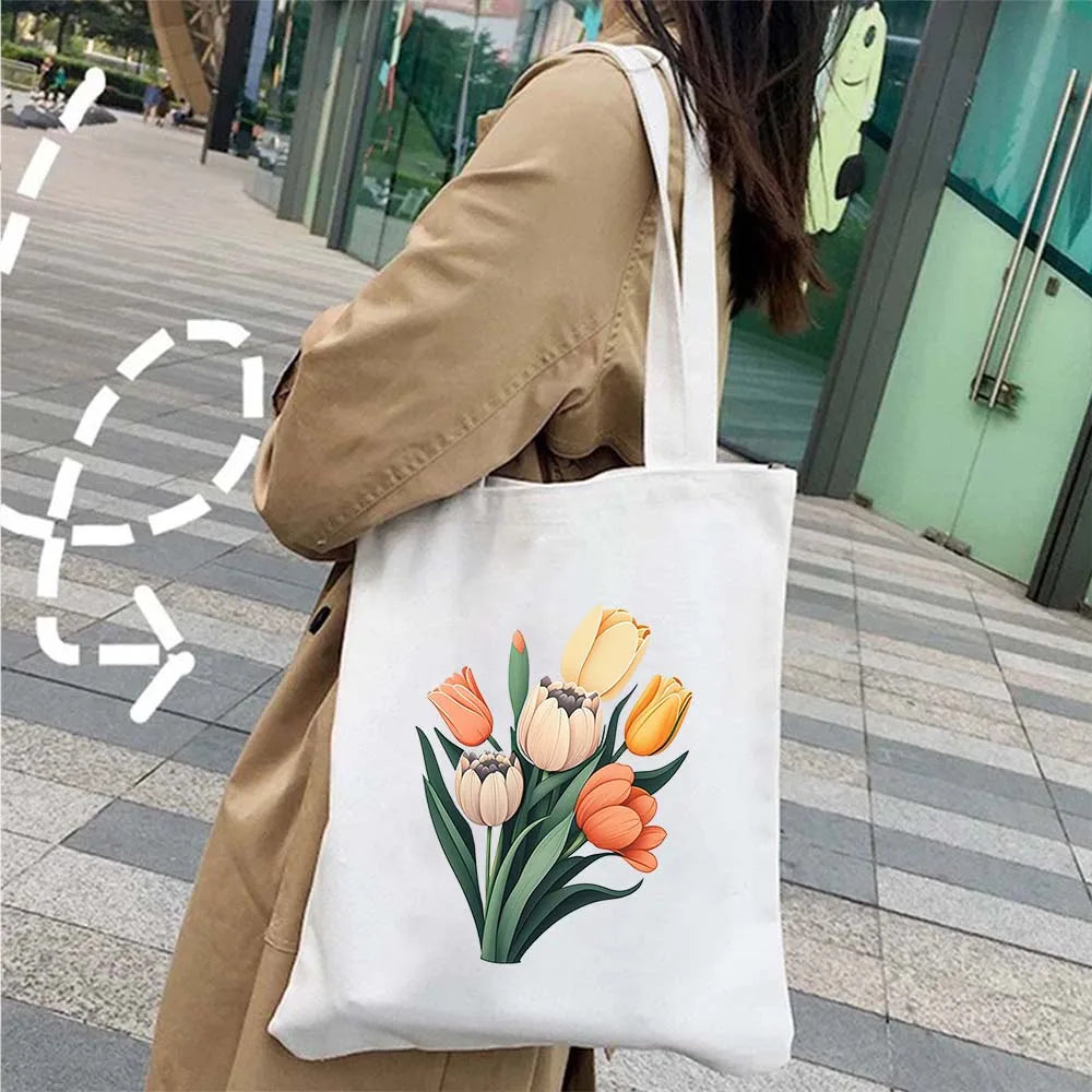 Tote Bag Lily Flower Paradise Plant Plante Paradise