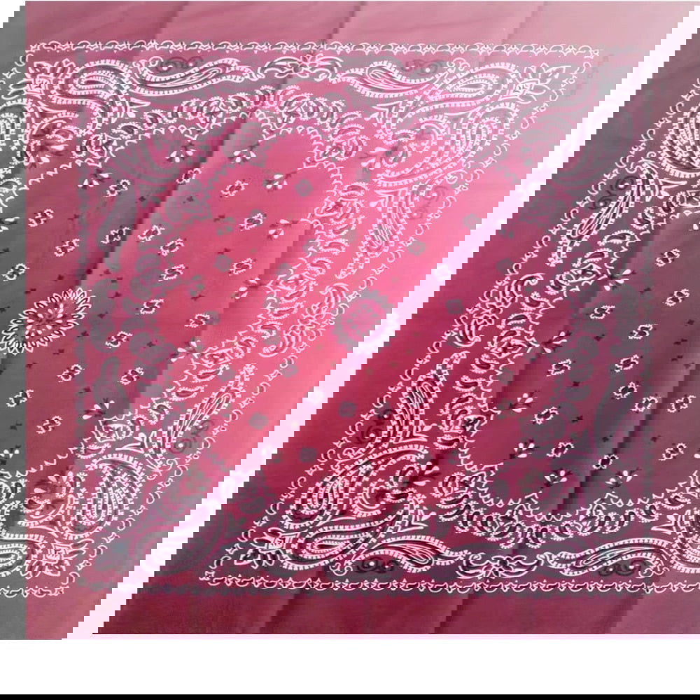 Bandana Homme <br> Imprimer Vintage Rose
