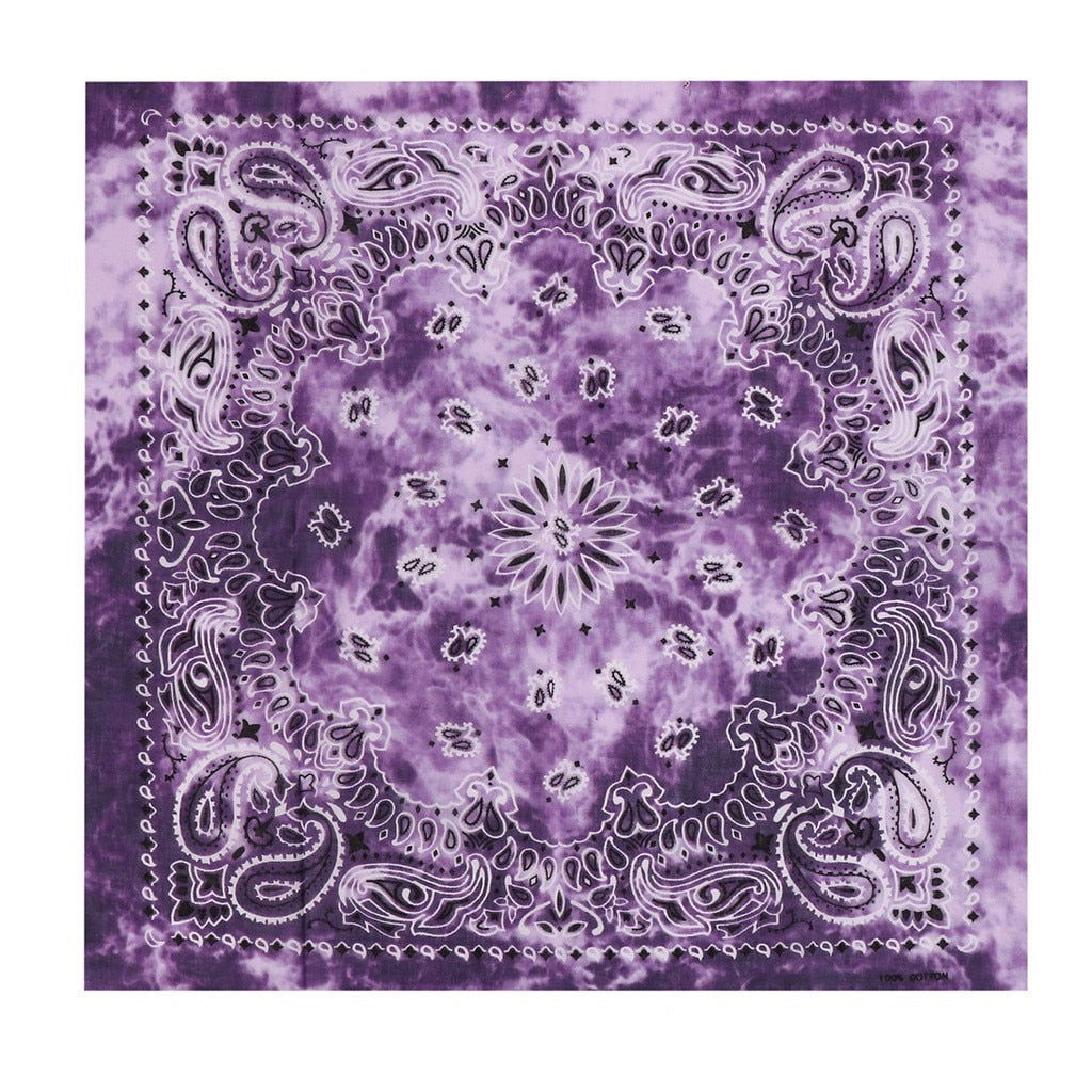 Bandana Homme <br> Imprimer Vintage Violet