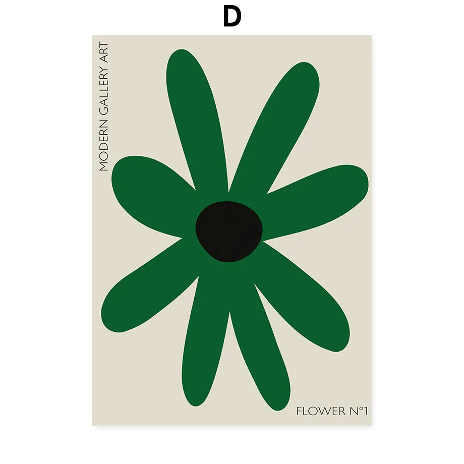 Poster Fleur Dessin Animé - Plante Paradise