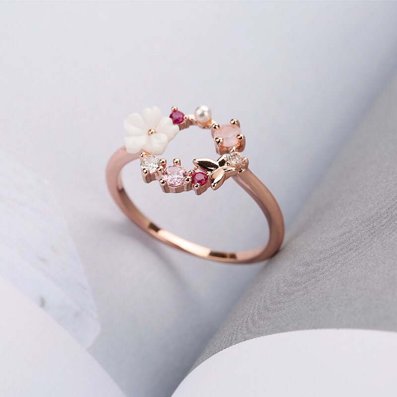 Bague Fleur <br> Fashion Réaliste (Cuivre)