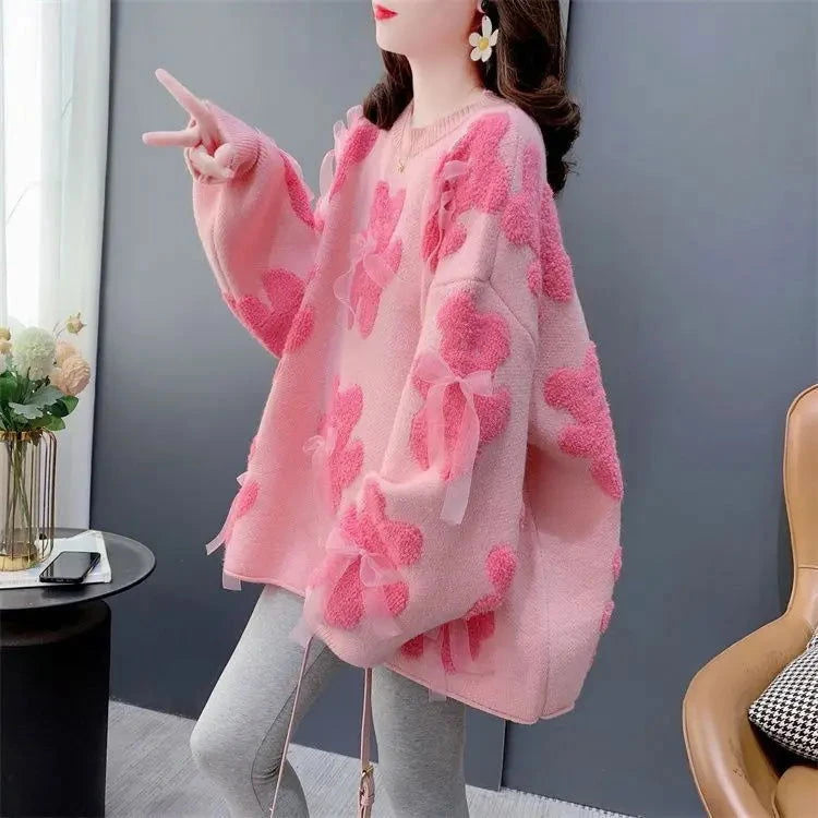 Pull Rose A Fleur - Plante Paradise