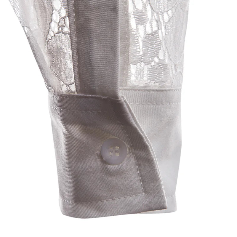 Chemise A Fleur Homme Noire - Plante Paradise