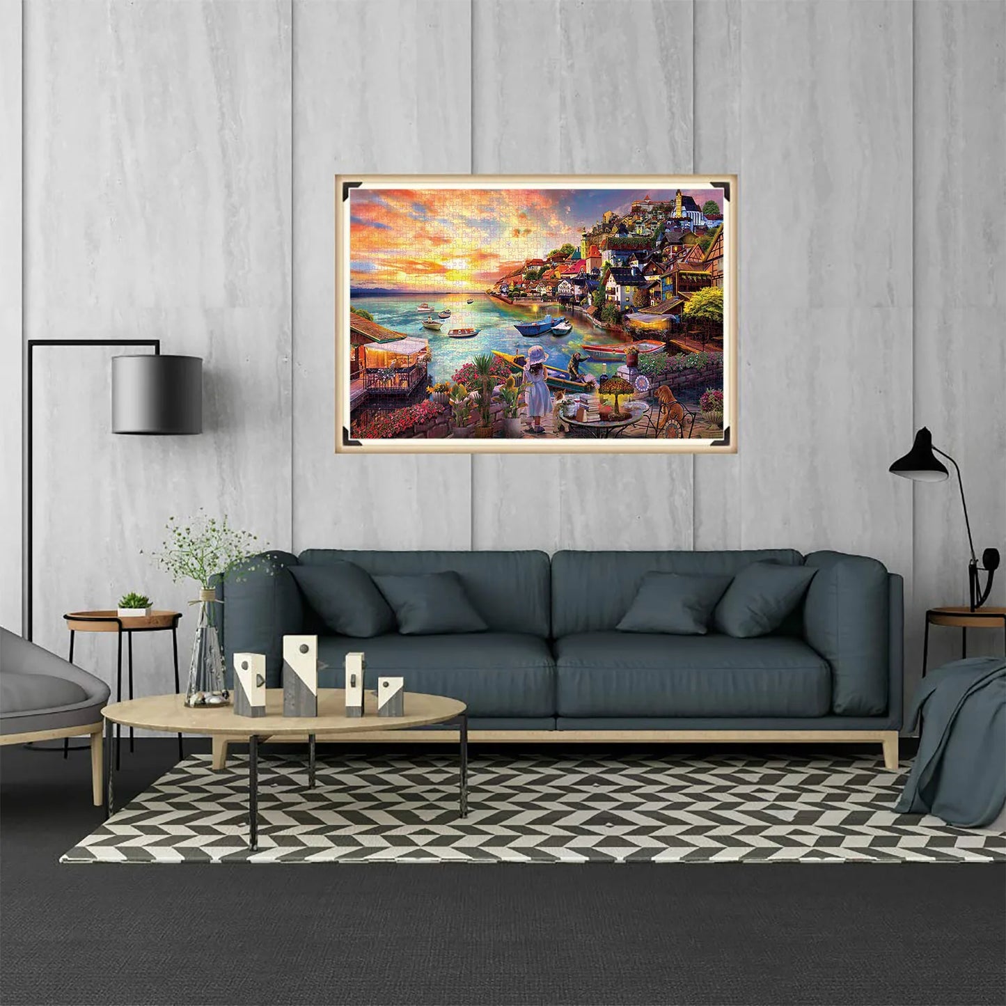 Puzzle Lac Avec des Fleurs - Plante Paradise