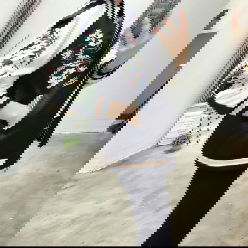 Blouson Bomber Femme Fleuri - Plante Paradise