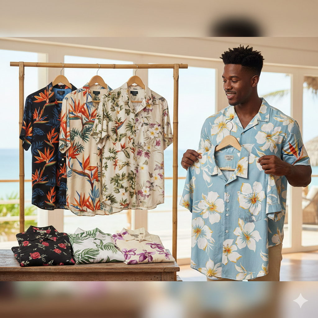 Comment choisir une chemise fleurie pour homme