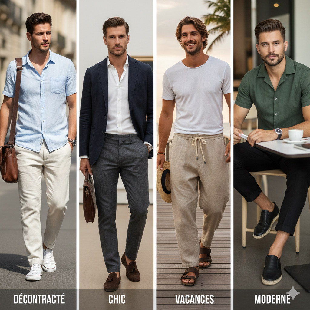 Comment choisir un pantalon en lin pour homme ?