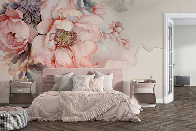 Crea un ambiente floral minimalista sin sobrecarga visual. 