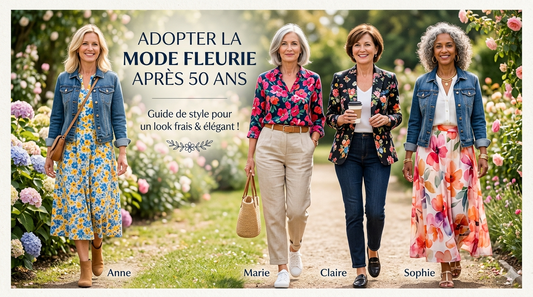 Adopter le style fleuri après 50 ans : guide complet pour une élégance moderne