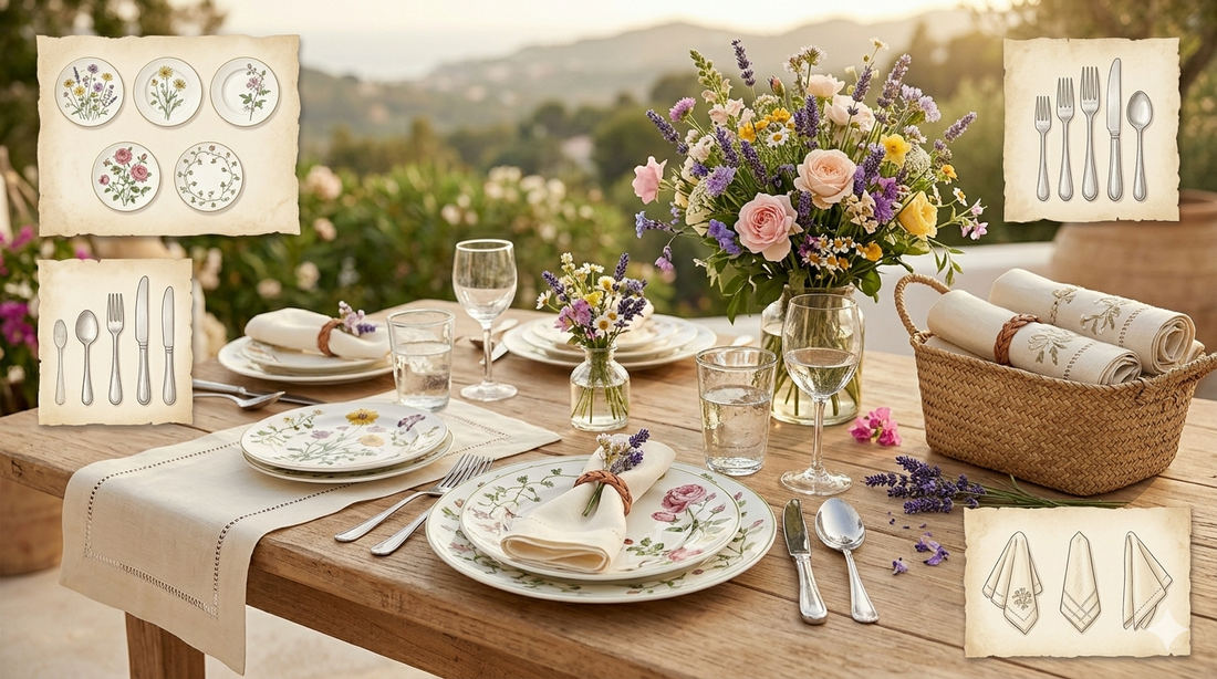 Art de la Table Fleuri : Guide Complet pour Dresser une Table Élégante et Naturelle