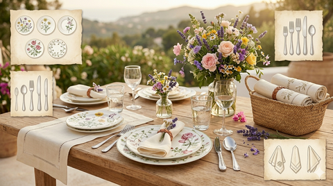 Arte de la Mesa Floral: Guía Completa para Vestir una Mesa Elegante y Natural