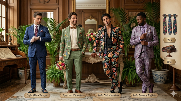 Men's Floral Suit: The Complete Guide to Bold Masculine Floral Elegance