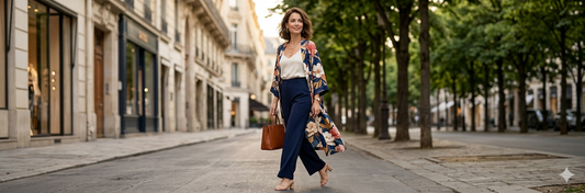 Kimono Fleuri : La Pièce Bohème qui Transforme Chaque Silhouette en un Geste