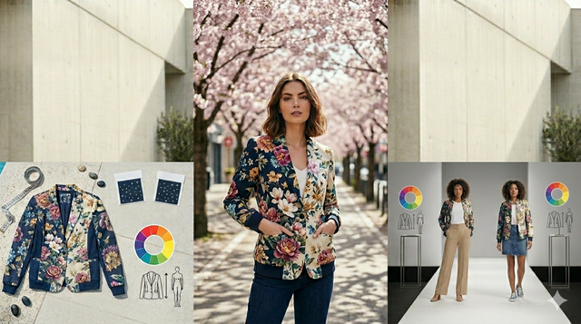 Floral Jacket: How to Choose and Wear Spring's Star Piece