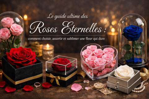 Le guide ultime des Roses Éternelles : comment choisir, assortir et sublimer une fleur qui dure