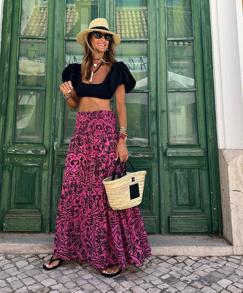 Les jupes fleuries les plus flatteuses à plus de 40 ans : guide de style et astuces