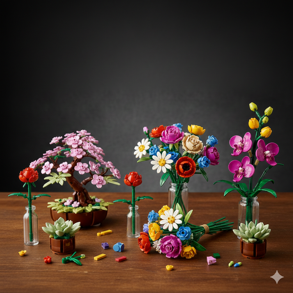 LEGO Flowers: The ultimate guide to choosing the perfect model (decoration, gift, collection) 