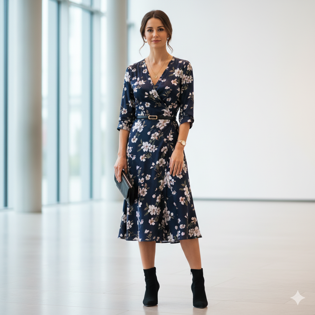 Avec quoi porter une robe fleurie ? (chaussures, sacs, accessoires)