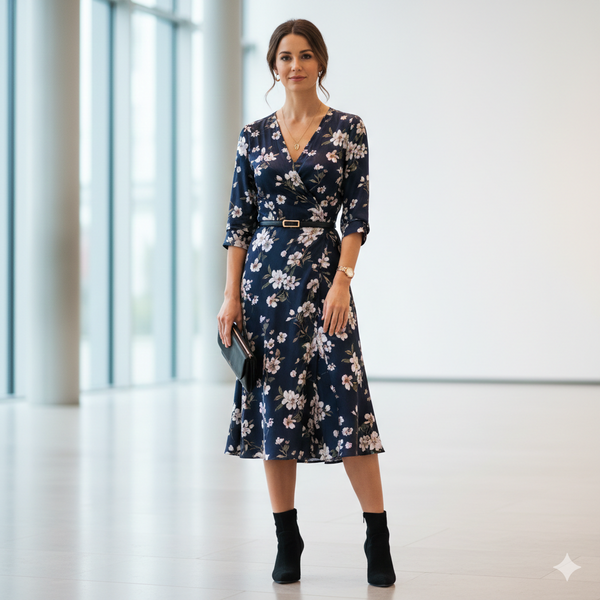 Avec quoi porter une robe fleurie ? (chaussures, sacs, accessoires)