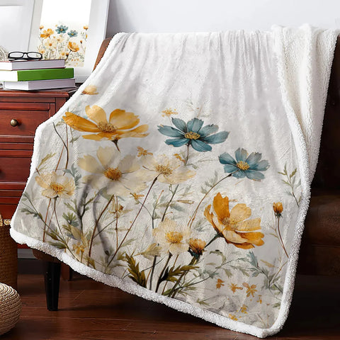 Plaid fleuri : bien le choisir pour une déco cosy et élégante