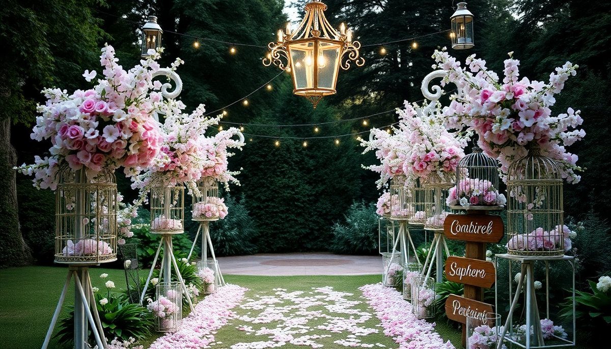 Mariage fleuri : idées originales pour une décoration romantique