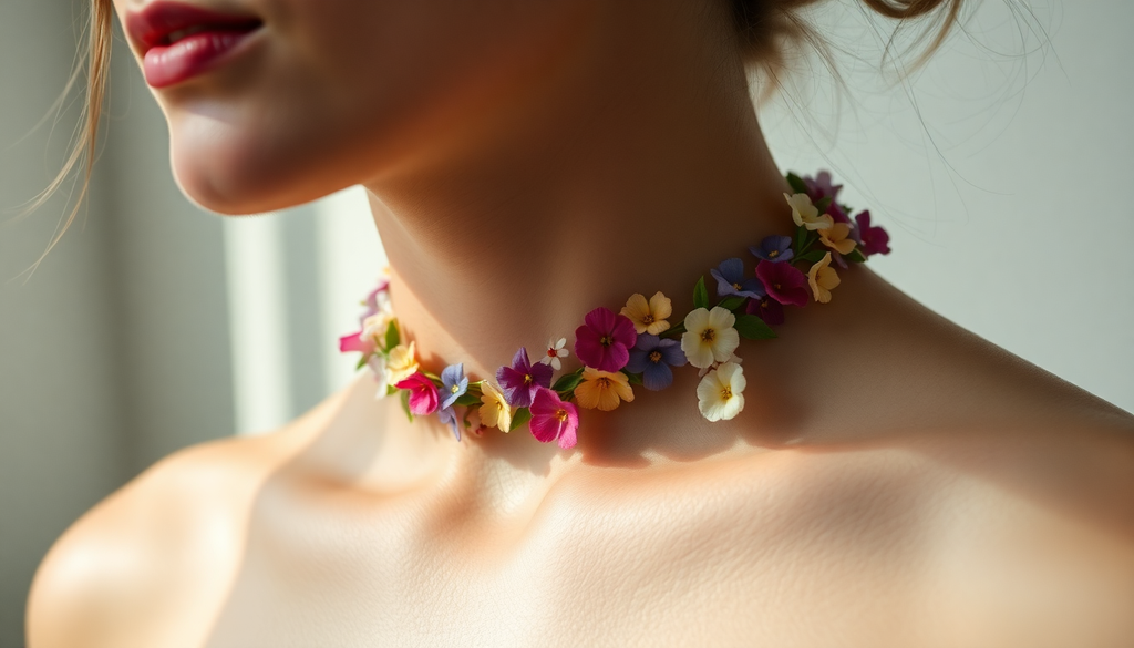 Floral Necklaces: The Trendy Accessory of the Season