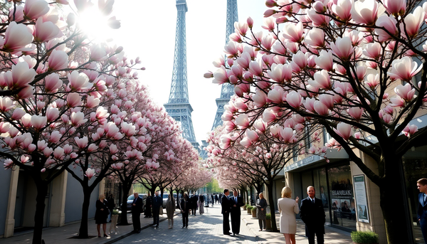 Magnolias en fleur à Paris : où et quand les admirer