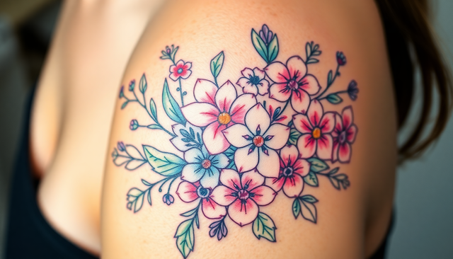 ¿Cómo elegir tu tatuaje de flores?