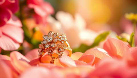 The most beautiful flower rings from Plante Paradise