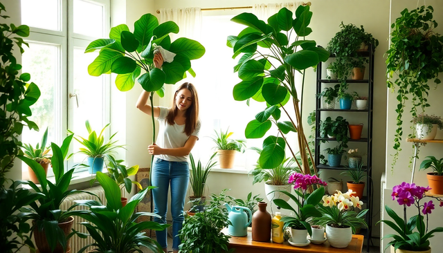 ¿Cómo cuidar tus plantas y flores de interior?