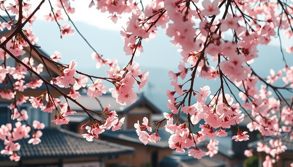 D'où viennent les fleurs de cerisier sakura ?