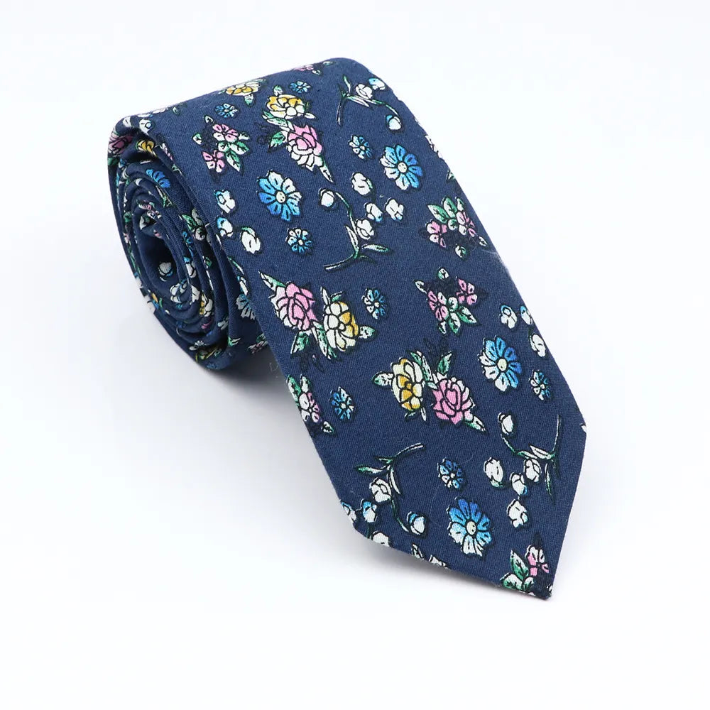 Cravate à fleurs pour homme — collection Plante Paradise