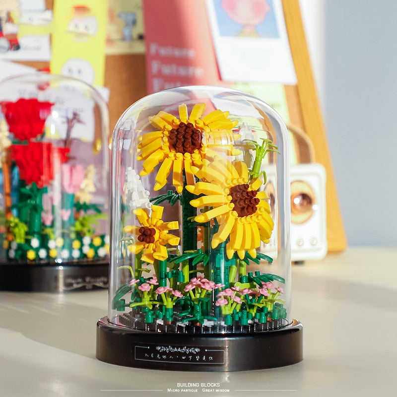 Fleur Sunflower <br> Bloc de Construction