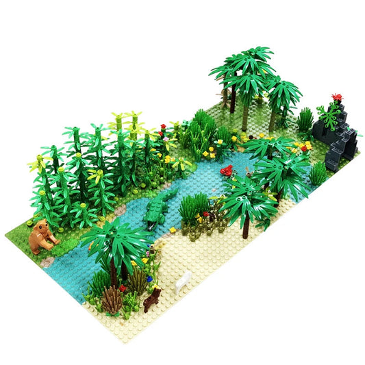 Bloc de Construction Fleur <br> Forêt