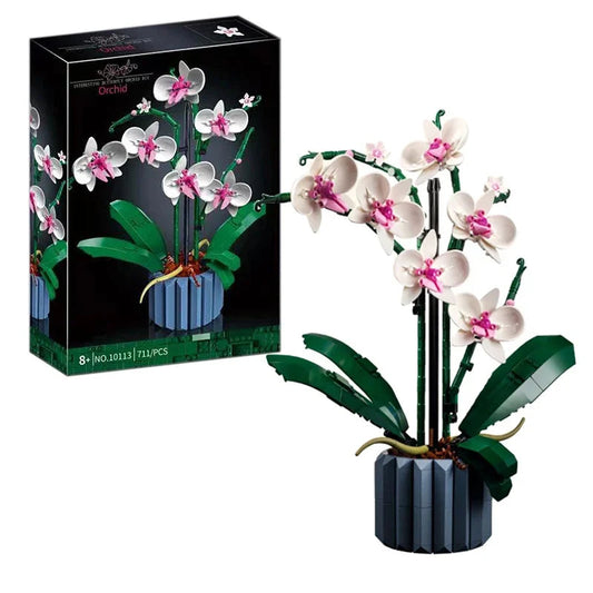 Bloc de Construction Fleur <br> Orchidée