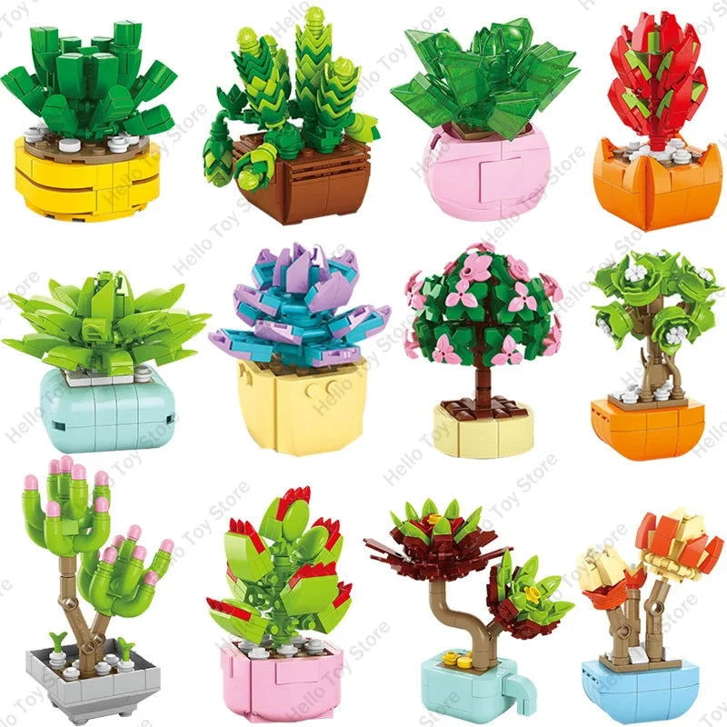 Bloc de Construction Plante Miniature - Plante Paradise