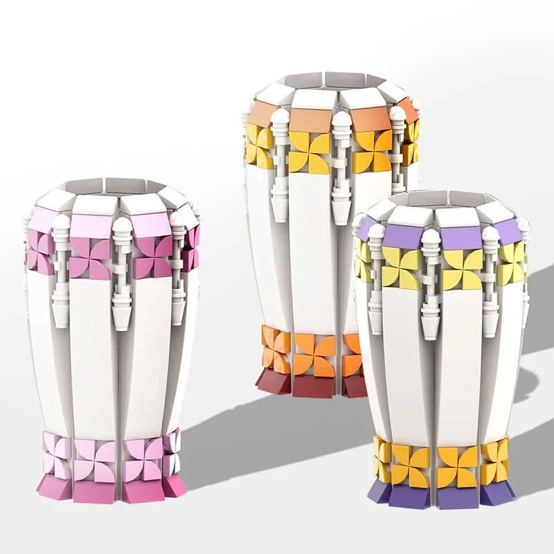 Vase Pour Fleur Bloc de Construction - Plante Paradise