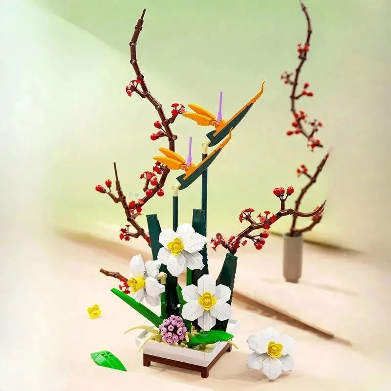 Bloc de Construction Fleur de Prunier - Plante Paradise