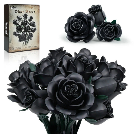 Bloc de Construction Rose Noir - Plante Paradise