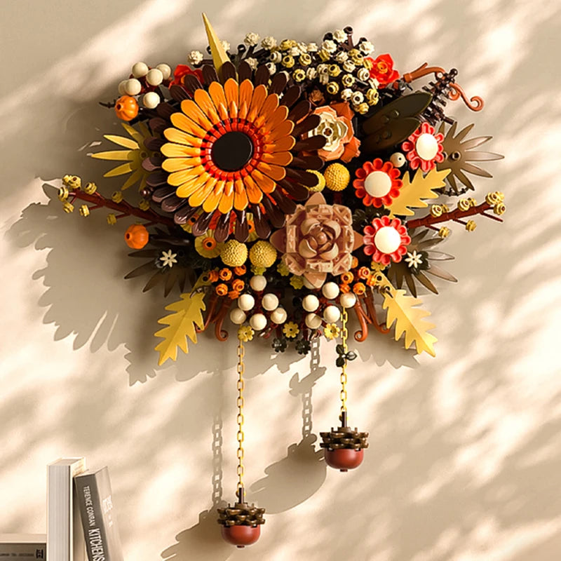 Bloc de Construction Mural Fleur - Plante Paradise