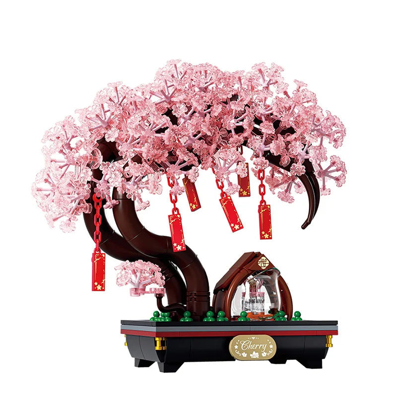 Bloc de Construction Bonzaï Sakura Romantique - Plante Paradise