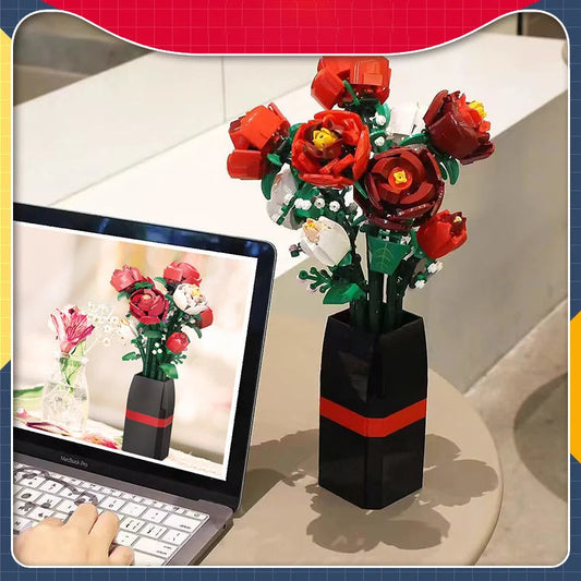 Bloc de Construction Action Bouquet de Rose - Plante Paradise