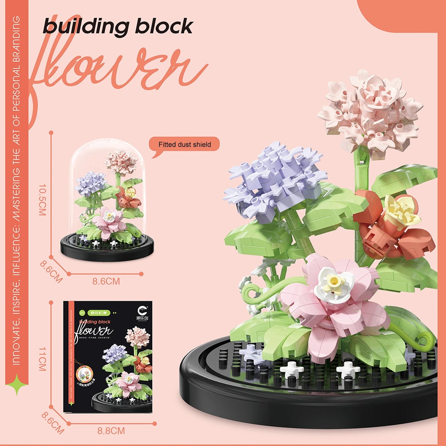Bloc de Construction Fleur Eternelle Décoration - Plante Paradise