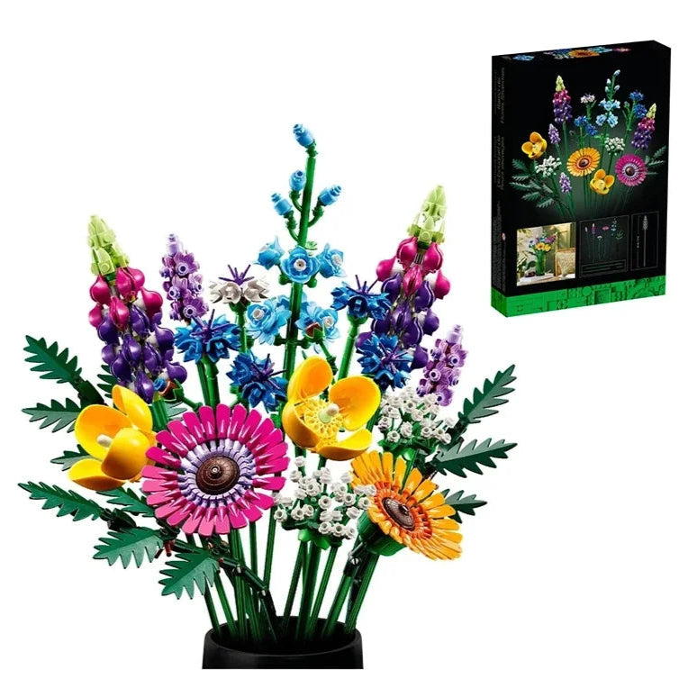Bloc de Construction Bouquet de Fleur Collection Botanique - Plante Paradise