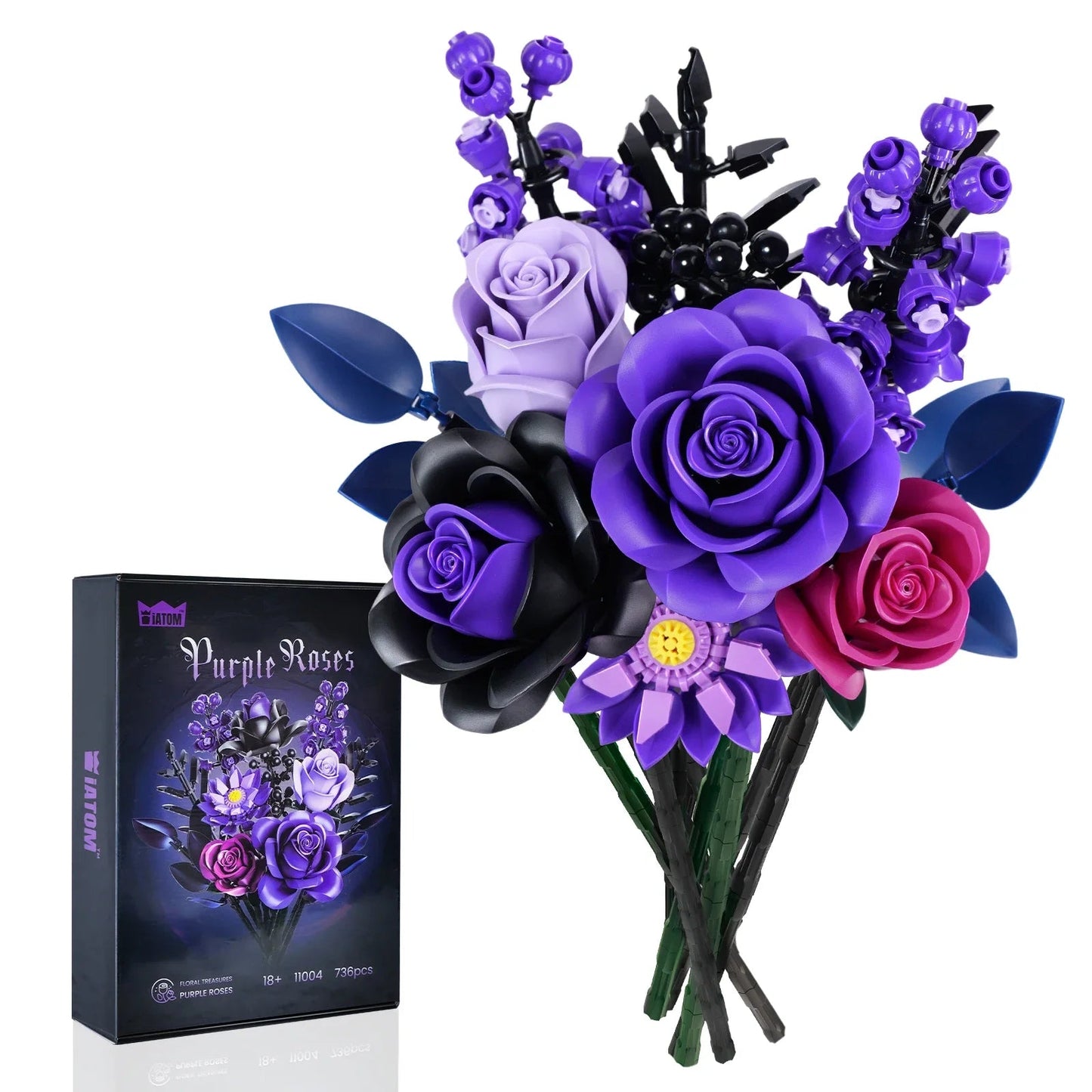Bloc de Construction Rose Violette - Plante Paradise